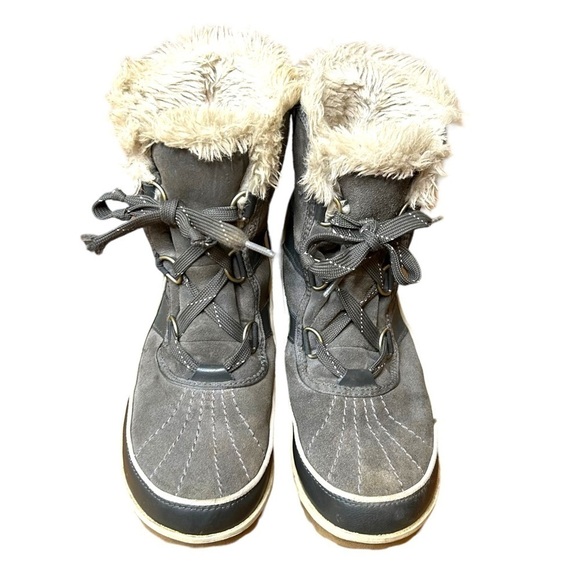 SOREL Womens Tivoli Winter Boots- Quarry Grey- Size 8.5 - Picture 4 of 9